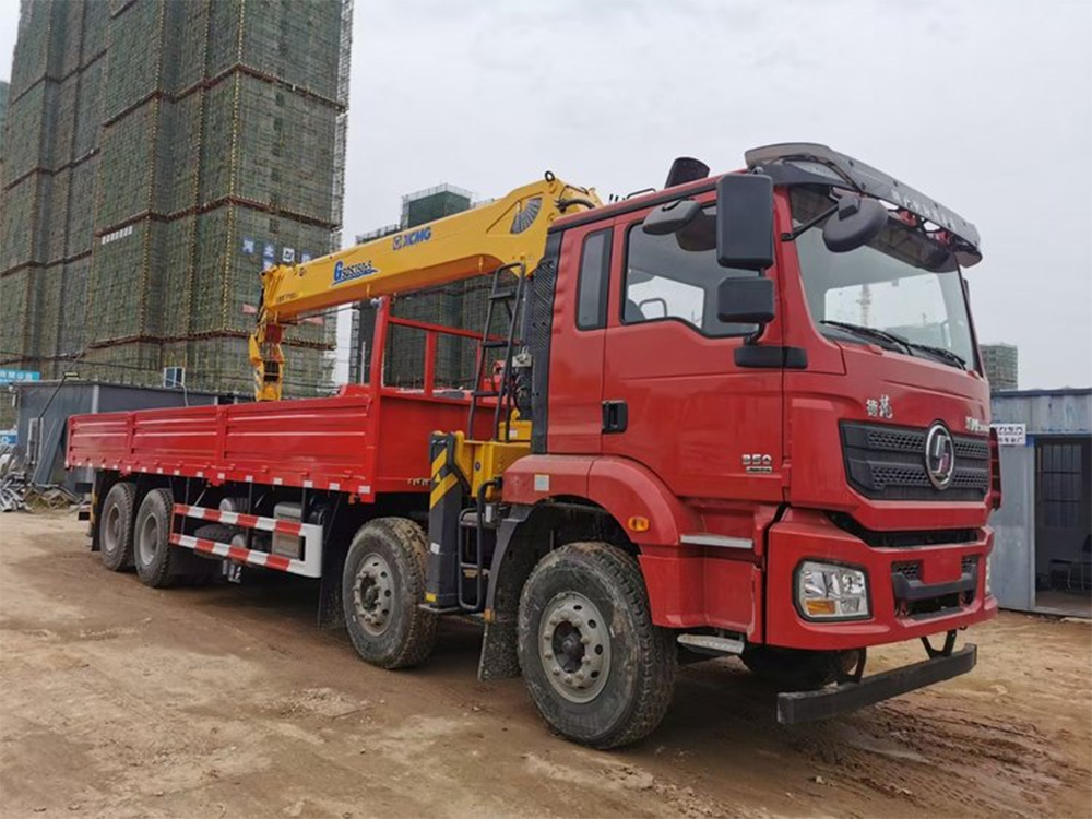 國(guó)六陜汽德龍新M3000四前后八徐工16噸四節(jié)直臂G型隨車吊